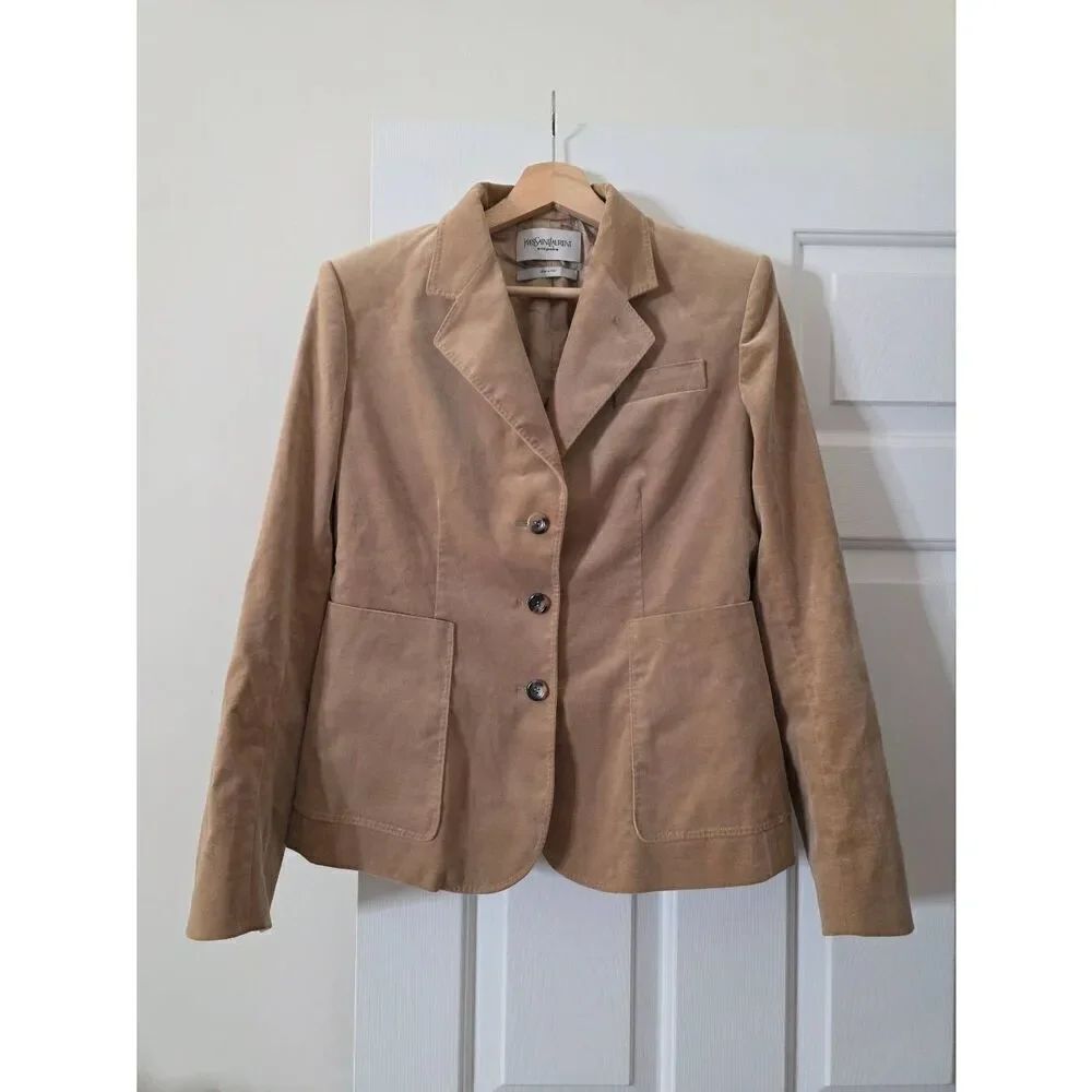 Yves Saint Laurent Brown Blazer 42